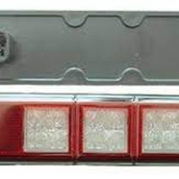 imagem Lanterna tricolor LED 12V - Hyster e Yale